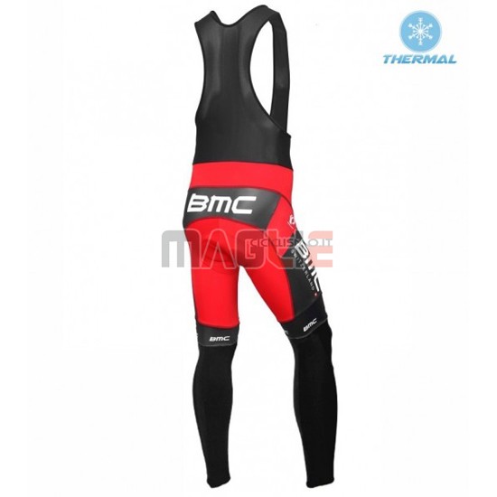 Maglia BMC manica lunga 2016 nero e rosso